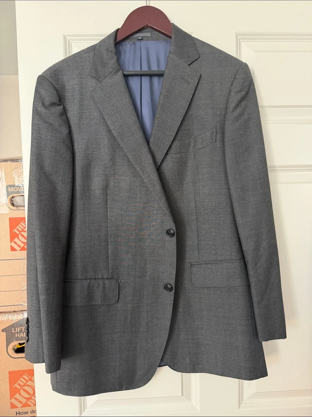 Suitsupply Charcoal Gray Wool Sport Coat